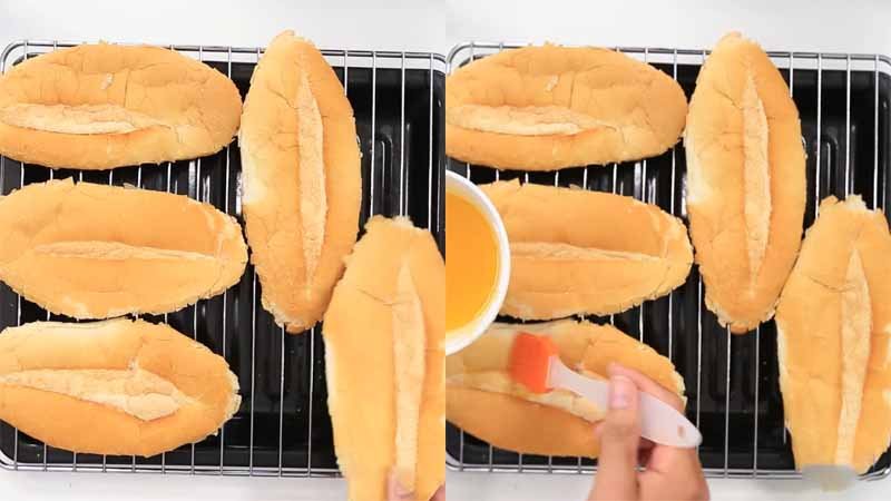 Nướng bánh mì Nướng bánh mì