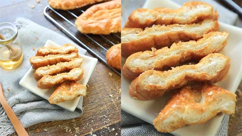Bánh mì bơ nướng mật ong Bánh mì bơ nướng mật ong