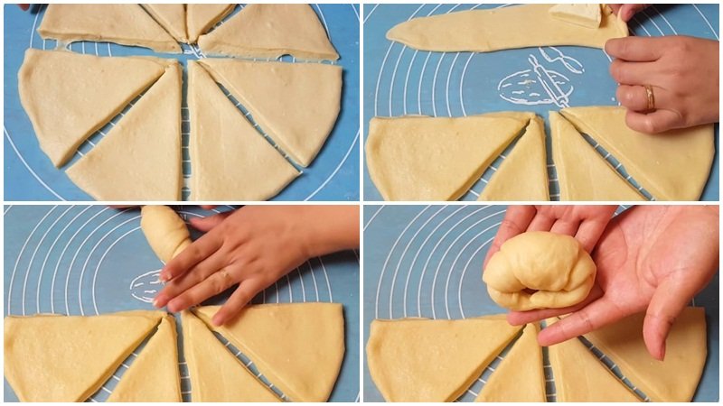 Nặn và tạo hình bánh Nặn và tạo hình bánh