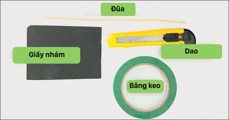 Vật dụng cần có Vật dụng cần có