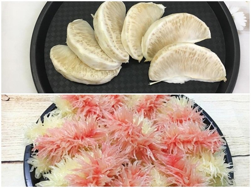 Sơ chế bưởi