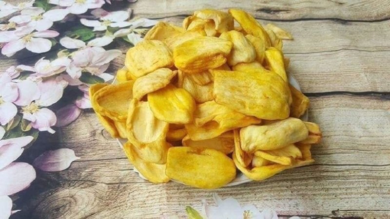 Thưởng thức mít sấy bằng nồi chiên không dầu Thưởng thức mít sấy bằng nồi chiên không dầu