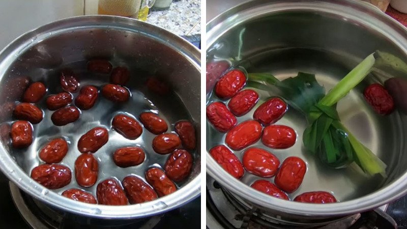 Đun táo đỏ Đun táo đỏ