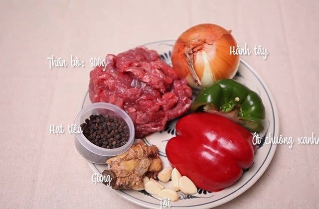 Cách làm bò sốt tiêu đen thơm ngon dễ làm tại nhà - 1