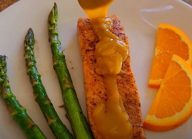 Cách làm cá hồi sốt cam thơm ngon bổ dưỡng - 6