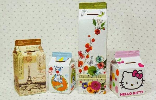 cách làm hộp sữa nhỏ xíu