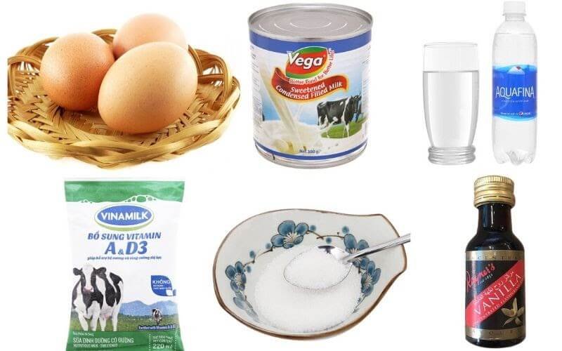 Các nguyên liệu cần chuẩn bị 