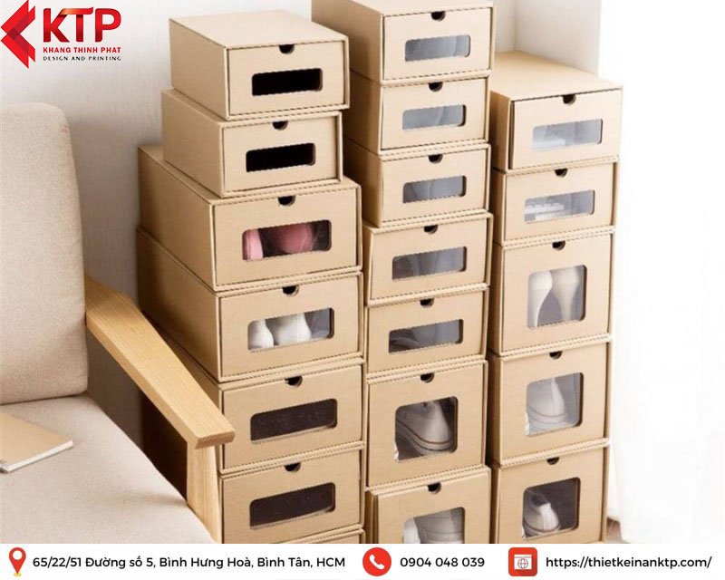 kệ dép được làm từ giấy