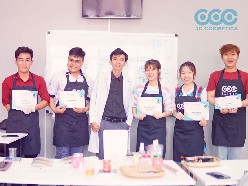 cam kết của 3C khi các bạn tham gia vào khóa học