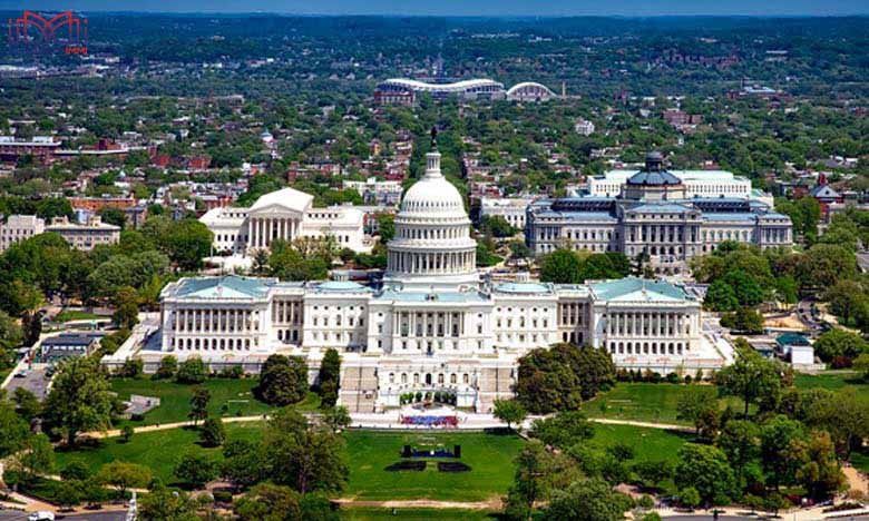 Địa điểm nổi tiếng nhất nước Mỹ - Nhà Trắng được đặt tại Washington