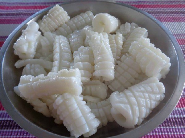 Khứa mực thành nhiều đường