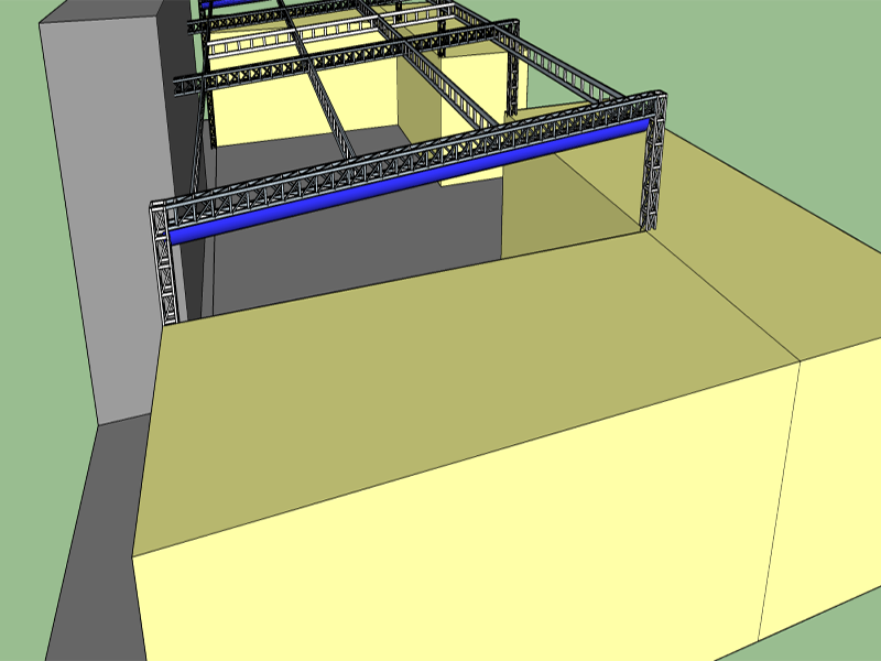 Bản vẽ cad mái xếp hình 3