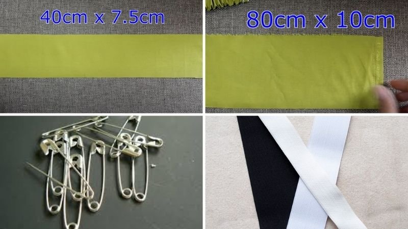 Vật dụng chuẩn bị làm băng đô Vật dụng chuẩn bị làm băng đô