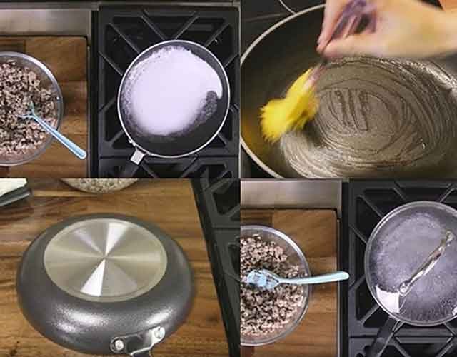 Làm bánh cuốn bằng chảo không dính