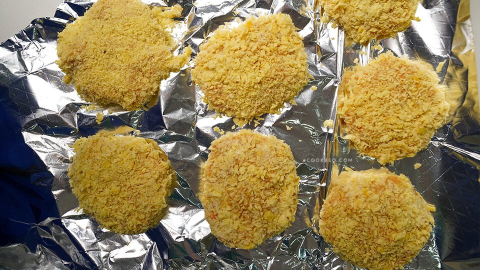 lăn bột bánh gà - bước 3