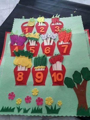 làm đồ chơi học toán cho trẻ mầm non làm đồ chơi học toán cho trẻ mầm non
