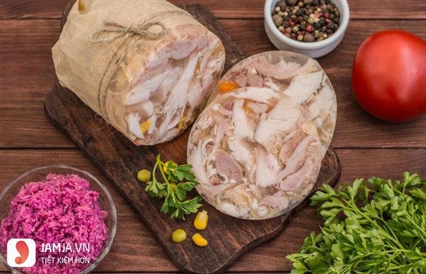 Cách làm giò mỡ thái bình