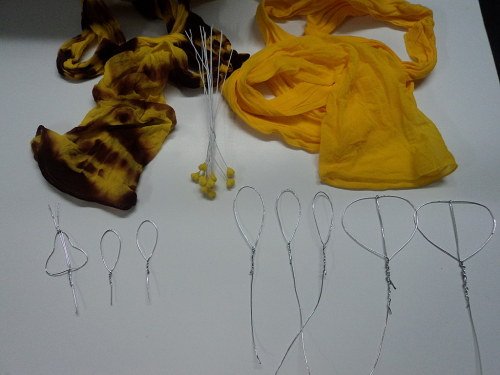 Cách làm lan hồ điệp bằng vải voan