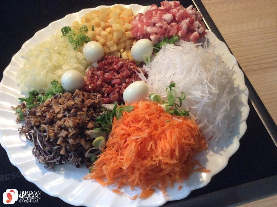 làm nhân bánh gối