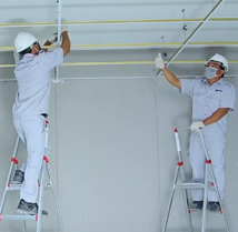 Thi công trần thạch cao Vĩnh Tường 9