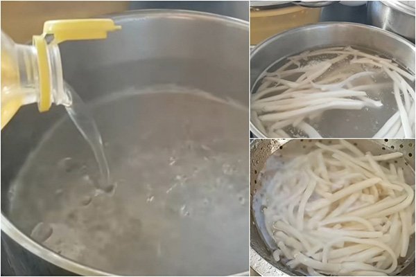 luộc sợi bánh canh