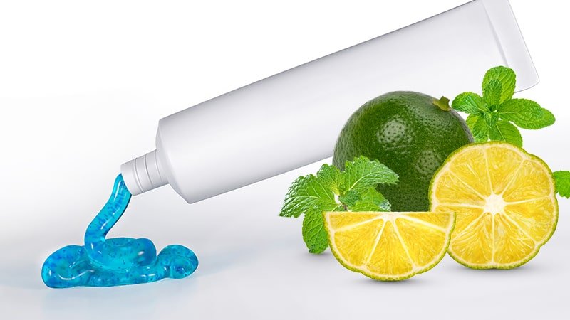 Đánh bay thâm sẹo bằng kem đánh răng và chanh
