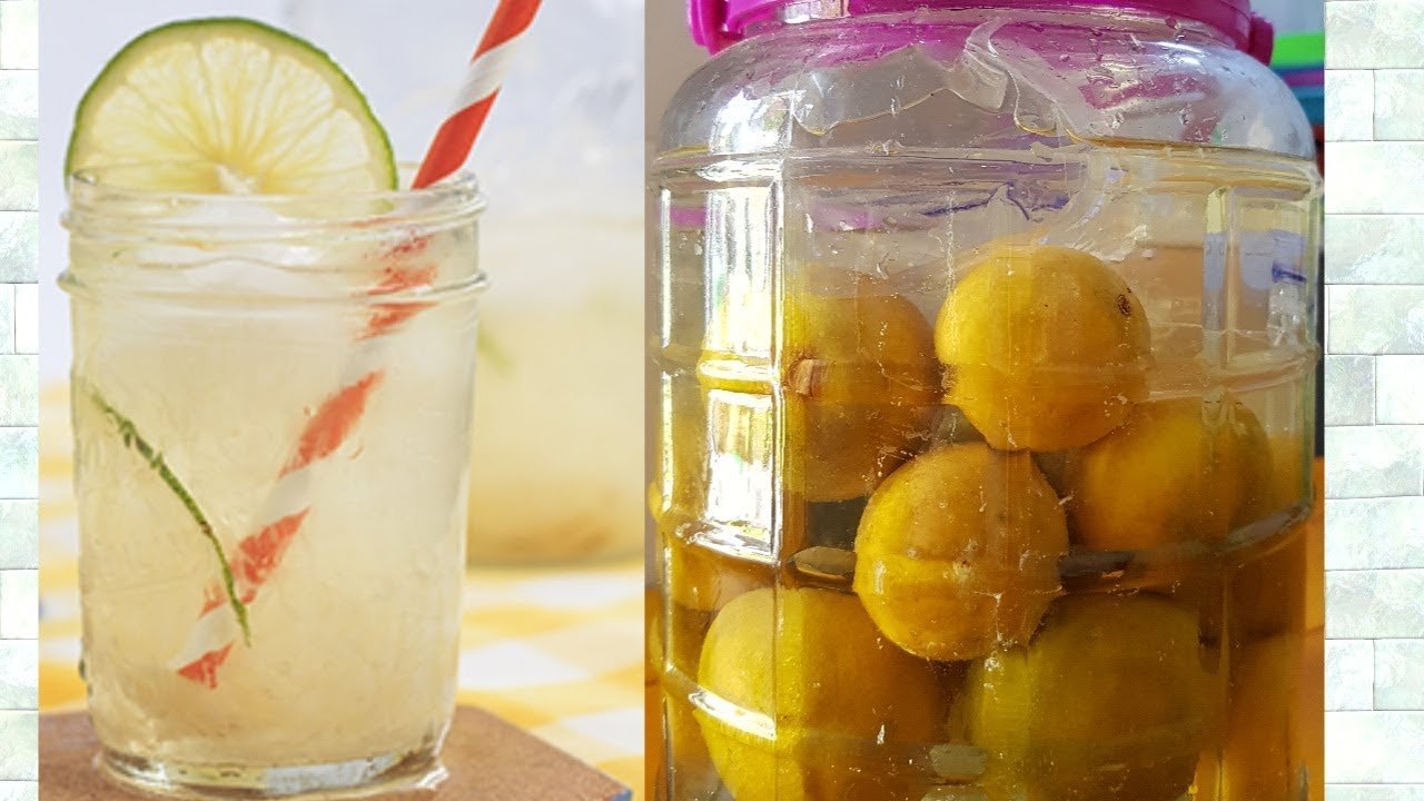 Cách làm chanh muối không phèn chua