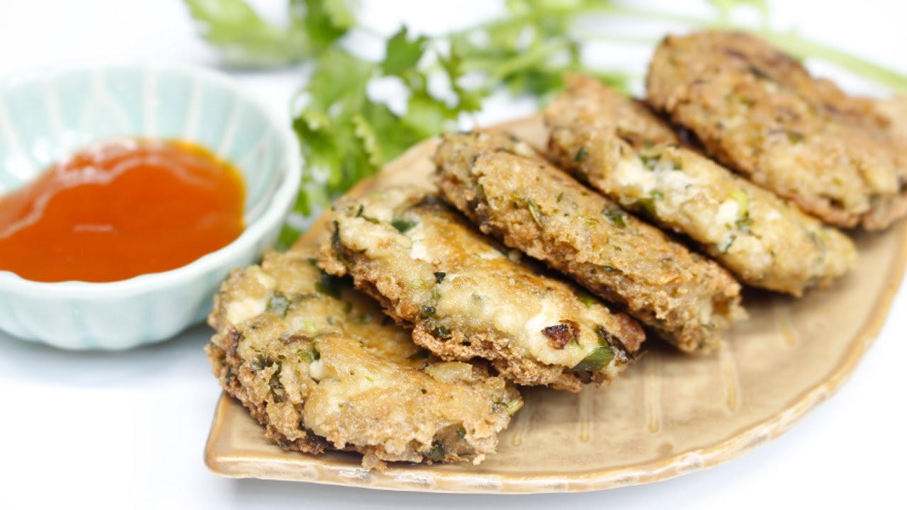 chả đậu xanh chay ngon