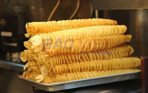 Món khoai tây lốc xoáy thơm ngon Món khoai tây lốc xoáy thơm ngon