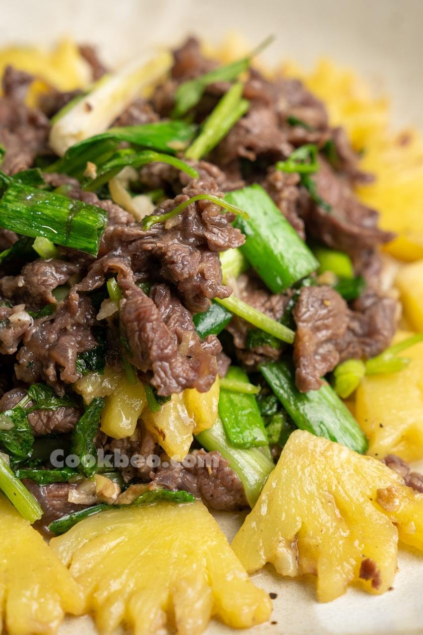 món thịt bò xào dứa ngon nhất