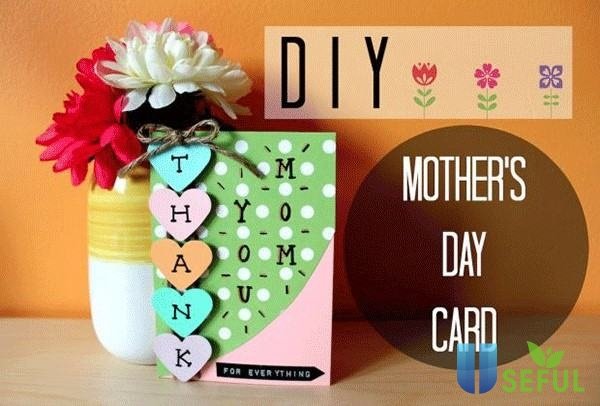 Một số cách làm thiệp 8/3 tặng mẹ đơn giản ý nghĩa đong đầy yêu thương