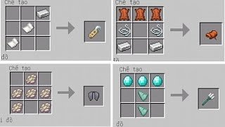 Công thức chế tạo yên ngựa trong Minecraft