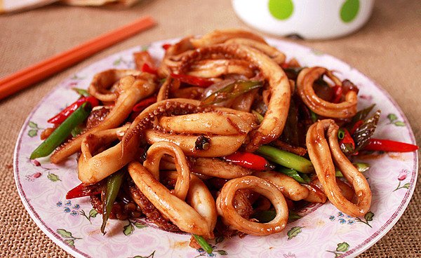 Mực rim mặn ngọt siêu ngon hoàn thành
