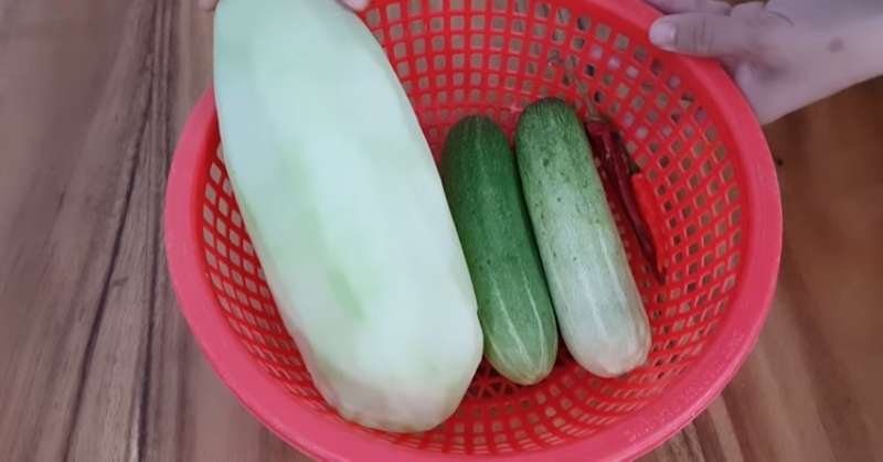Nguyên liệu muối dưa mắm đu đủ