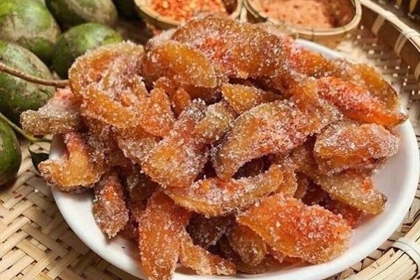 Mứt cóc non không cần vôi