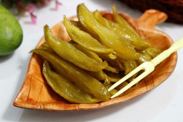 mứt xoài dẻo ngọt ngào