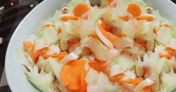 Cách làm dưa góp đu đủ ngon chuẩn vị