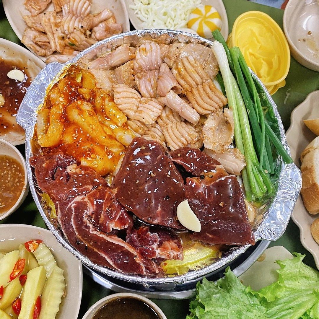 nầm bò nướng