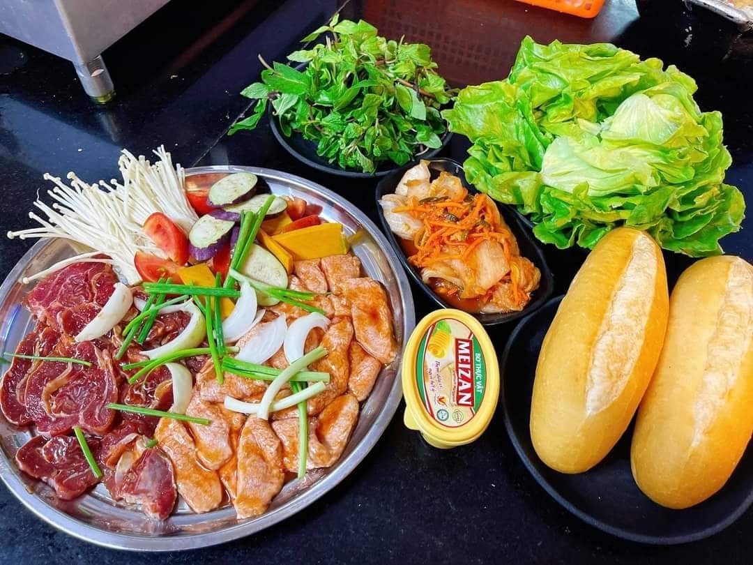nầm bò nướng