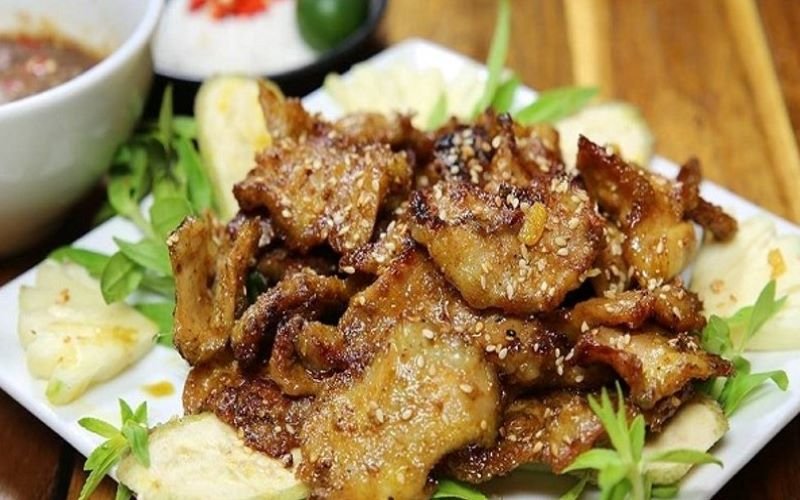 nầm bò nướng