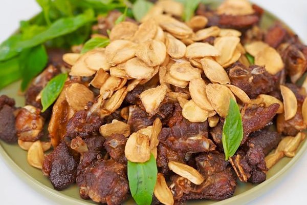 ngan cháy tỏi