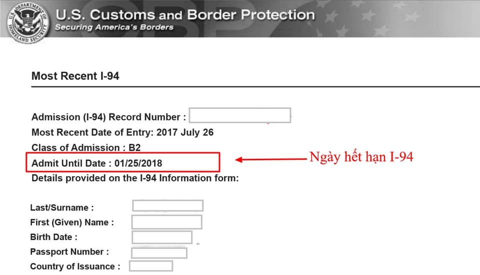 Ngày hết hạn I-94