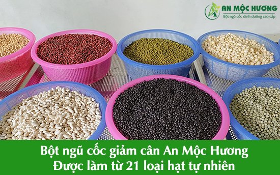 bột ngũ cốc giảm cân An Mộc Hương