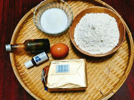 Nguyên liệu làm bánh bim bim