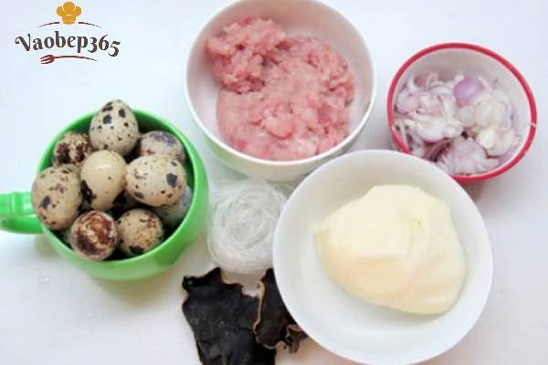 Nguyên liệu làm bánh