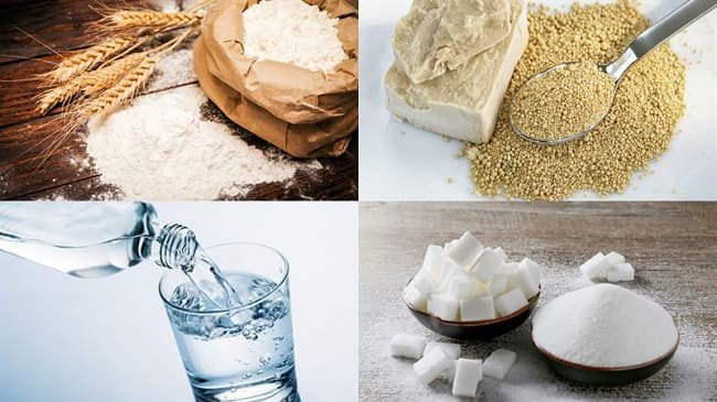 Chuẩn bị nguyên liệu, Cách làm bánh mì rỗng ruột