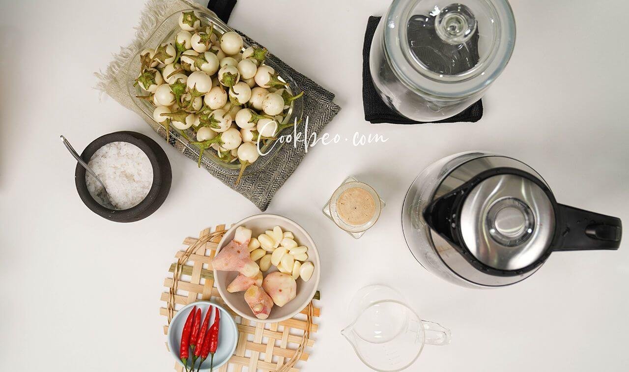 Nguyên liệu muối cà