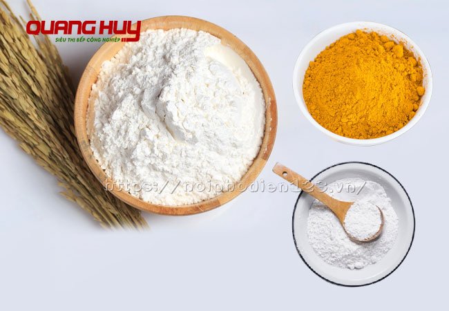 Nguyên liệu làm sợi mì Quảng 