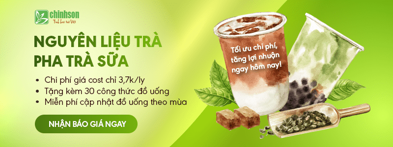 Nguyên liệu trà pha chế trà sữa