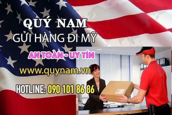 Nhận gửi hàng đi Mỹ